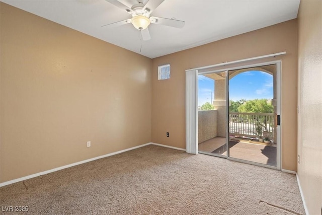 5855 Valley Dr Unit 2130, North Las Vegas, NV 89031 - empty room featuring carpet and a ceiling fan
