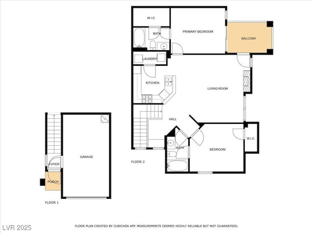 5855 Valley Dr Unit 2130, North Las Vegas, NV 89031 - view of room layout