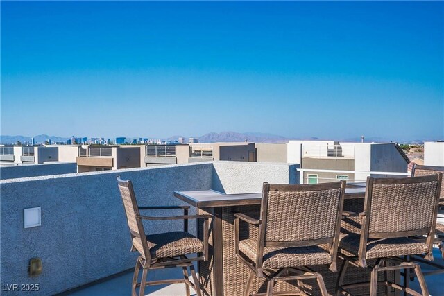 8175 Caldera Creek St, Las Vegas, NV 89113 - balcony featuring a mountain view