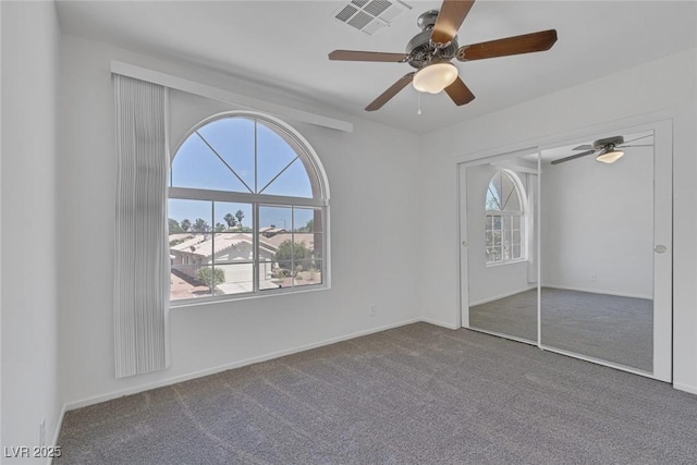 3741 Cactus Wheel Ct, Las Vegas, NV 89129 - unfurnished bedroom featuring carpet and ceiling fan