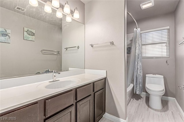 1761 Summerwood Cir, Henderson, NV 89012 - full bath featuring vanity and shower / bath combination with curtain