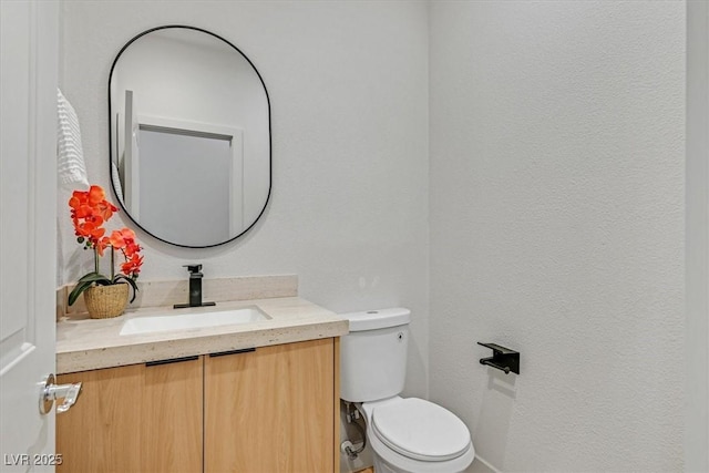 328 Hedgehope Dr, Las Vegas, NV 89183 - bathroom with vanity and a textured wall