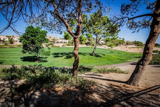 105 Chateau Whistler Ct, Las Vegas, NV 89148 - view of home's community featuring a yard and golf course view