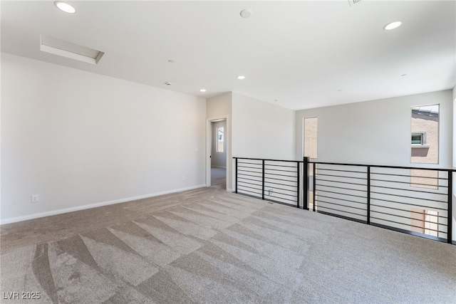 1801 Flycatch St, Las Vegas, NV 89138 - empty room with carpet, attic access, and recessed lighting