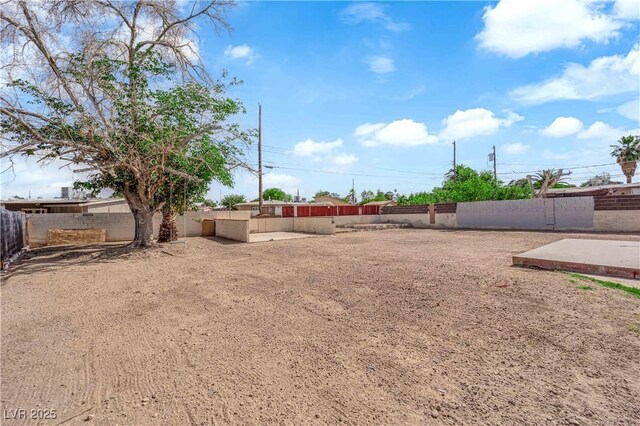 3509 Navajo Way, Las Vegas, NV 89108 - view of fenced backyard
