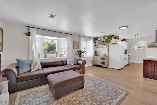 3509 Navajo Way, Las Vegas, NV 89108 - living room featuring light wood finished floors and baseboards
