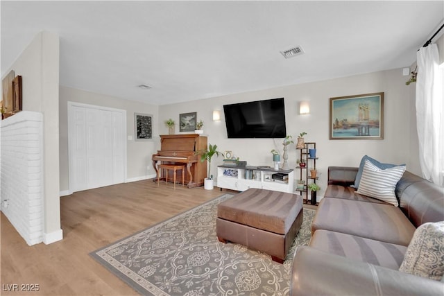 3509 Navajo Way, Las Vegas, NV 89108 - living room featuring wood finished floors and baseboards