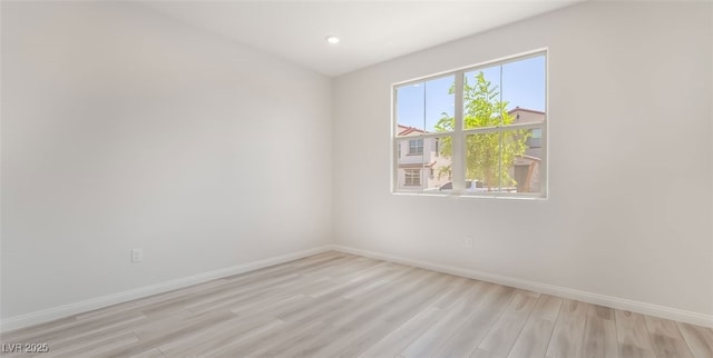 765 Cloud Creek St, Henderson, NV 89011 - spare room with light wood finished floors and recessed lighting