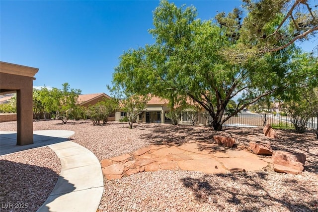 9800 Rosamond Dr, Las Vegas, NV 89134 - view of yard