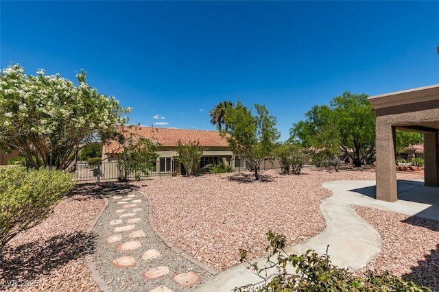 9800 Rosamond Dr, Las Vegas, NV 89134 - view of yard