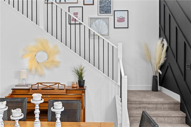 3369 Ponicelli Ln, Henderson, NV 89044 - stairs with baseboards