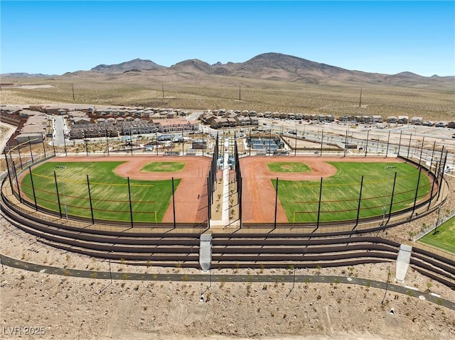 3369 Ponicelli Ln, Henderson, NV 89044 - aerial view of mountains