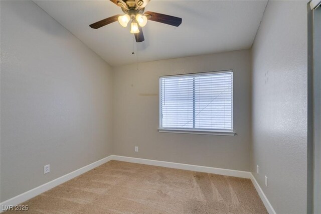 87 Ginger Lily Ter, Henderson, NV 89074 - empty room with light carpet and ceiling fan