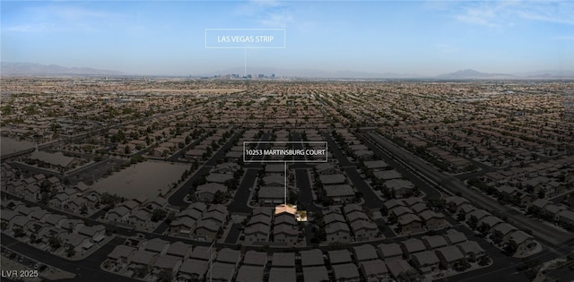 10253 Martinsburg Ct, Las Vegas, NV 89183 - bird's eye view of mountains