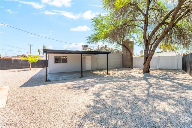915 Melrose Dr, Las Vegas, NV 89101 - back of house featuring a fenced backyard and a patio