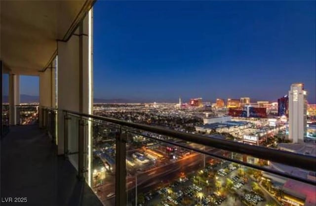 4381 W Flamingo Rd Unit 2902, Las Vegas, NV 89103 - balcony with a city view