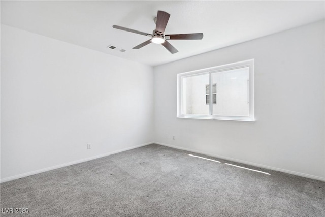 8113 Blue Cascade Ave, Las Vegas, NV 89128 - unfurnished room with carpet floors and a ceiling fan