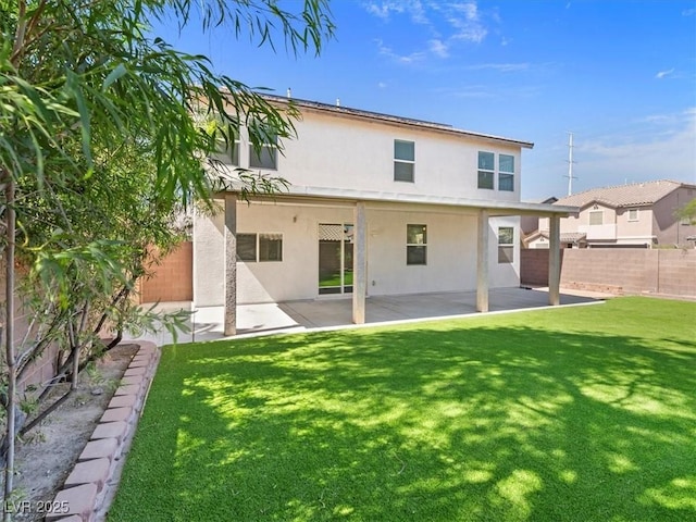 4905 Apache Valley Ave, Las Vegas, NV 89131 - back of property featuring stucco siding and a patio