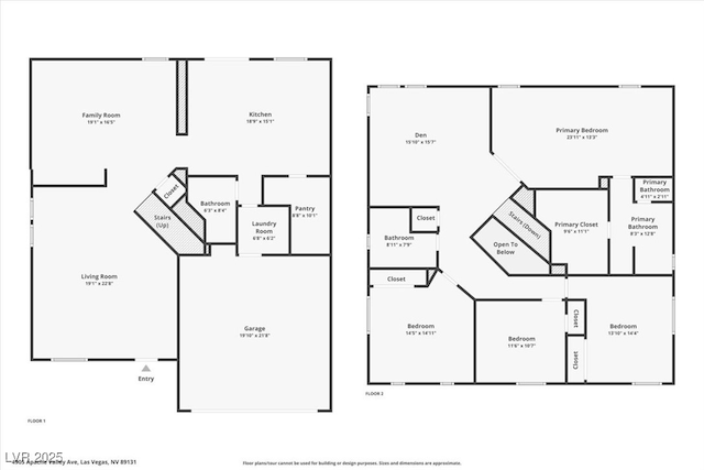 4905 Apache Valley Ave, Las Vegas, NV 89131 - view of floor plan / room layout