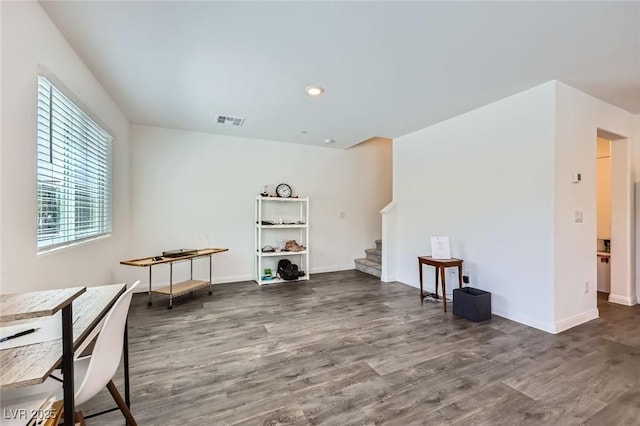 12282 Azure Gate Rd Unit 4, Las Vegas, NV 89183 - office with wood finished floors and baseboards