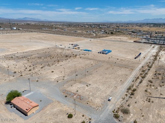2530 Commercial Dr, Pahrump, NV 89048 - overview of rural landscape featuring mountains