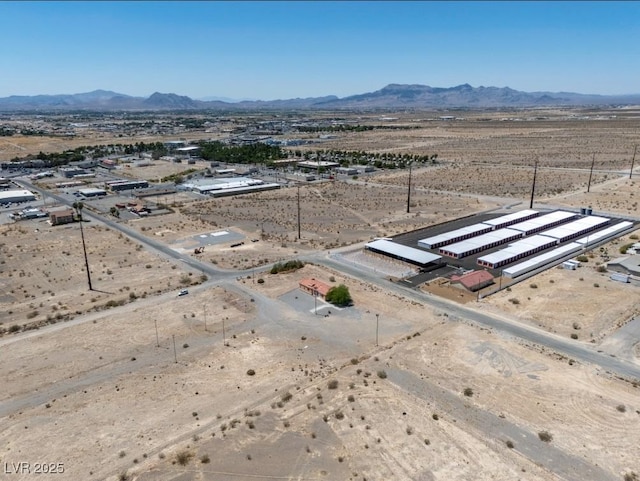 2530 Commercial Dr, Pahrump, NV 89048 - bird's eye view of a mountainous background