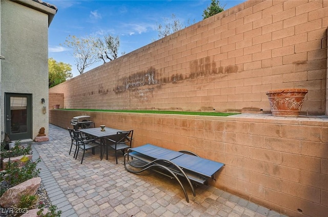 9715 Aleutian St, Las Vegas, NV 89178 - view of patio / terrace featuring outdoor dining area