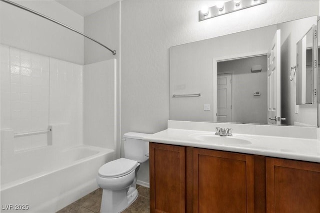 6868 Sky Pointe Dr Unit 2035, Las Vegas, NV 89131 - full bathroom featuring vanity, shower / washtub combination, and tile patterned floors