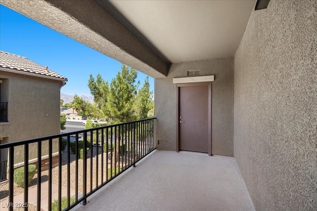6868 Sky Pointe Dr Unit 2035, Las Vegas, NV 89131 - balcony featuring a mountain view