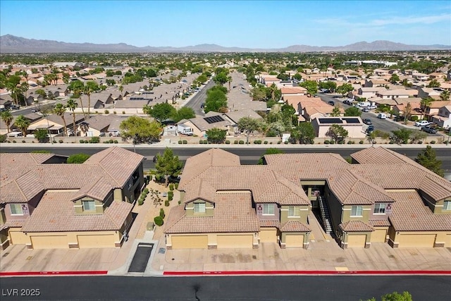 6868 Sky Pointe Dr Unit 2035, Las Vegas, NV 89131 - aerial perspective of suburban area featuring a mountain backdrop