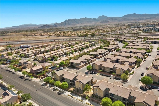 6868 Sky Pointe Dr Unit 2035, Las Vegas, NV 89131 - aerial perspective of suburban area featuring a mountain backdrop