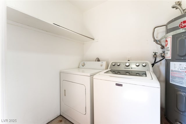 3151 Soaring Gulls Dr Unit 1021, Las Vegas, NV 89128 - washroom with water heater and washer and dryer