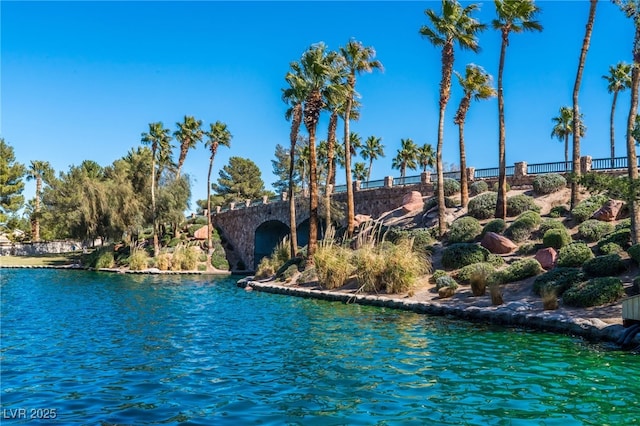 3151 Soaring Gulls Dr Unit 1021, Las Vegas, NV 89128 - view of swimming pool featuring a water view