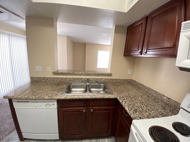 6800 E Lake Mead Blvd Unit 2024, Las Vegas, NV 89156 - kitchen with white appliances and a sink