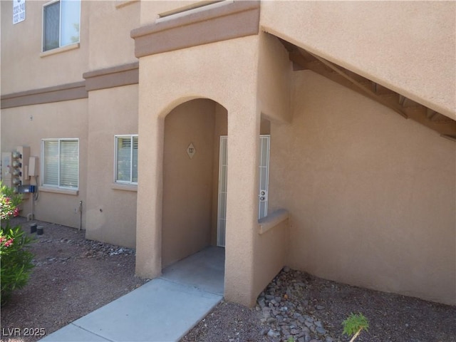 5751 E Hacienda Ave Unit 137, Las Vegas, NV 89122 - property entrance featuring stucco siding