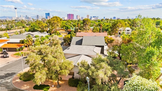 226 Dalmatian Ln, Las Vegas, NV 89107 - aerial view of skyline
