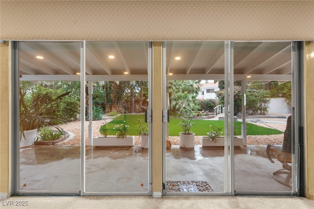 226 Dalmatian Ln, Las Vegas, NV 89107 - doorway featuring recessed lighting