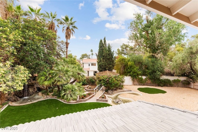 226 Dalmatian Ln, Las Vegas, NV 89107 - view of green lawn featuring a patio area