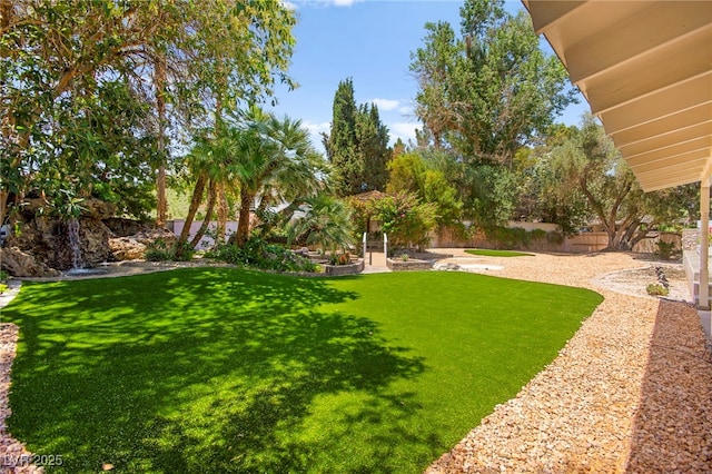 226 Dalmatian Ln, Las Vegas, NV 89107 - view of yard
