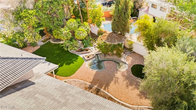226 Dalmatian Ln, Las Vegas, NV 89107 - aerial view of a pool area