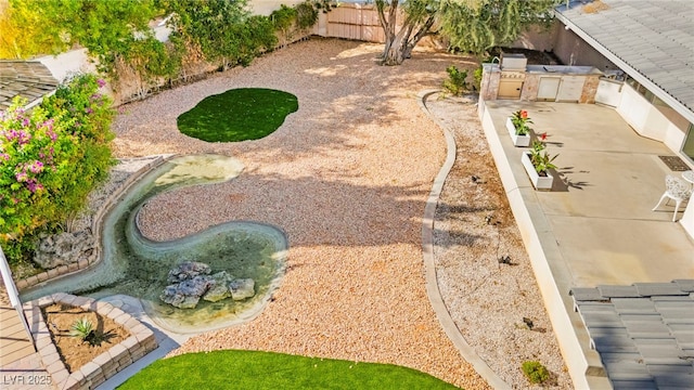 226 Dalmatian Ln, Las Vegas, NV 89107 - view of yard featuring area for grilling