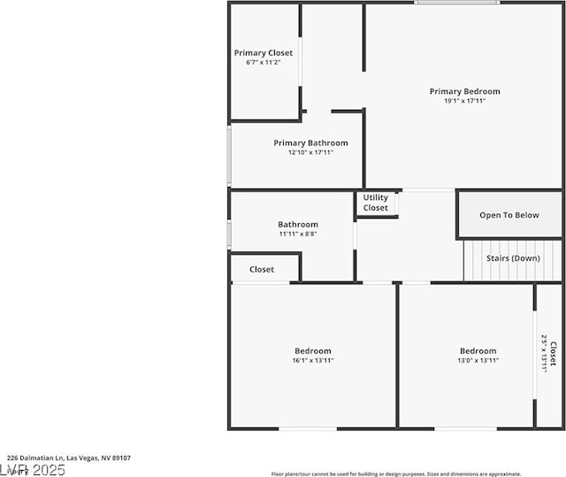 226 Dalmatian Ln, Las Vegas, NV 89107 - view of home floor plan