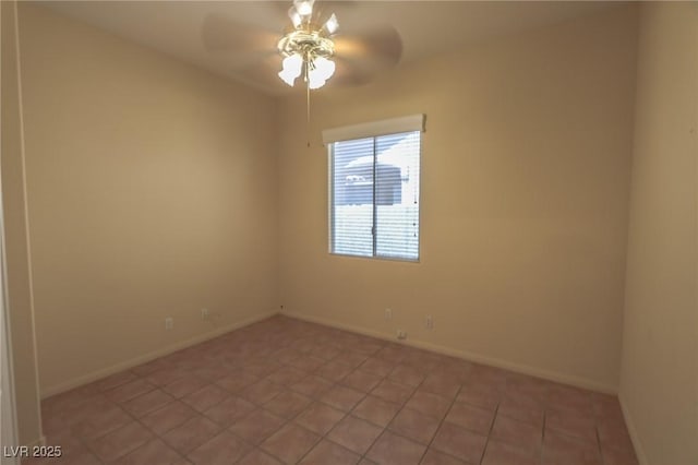 1174 Monogram Way, Las Vegas, NV 89123 - unfurnished room featuring a ceiling fan and light tile patterned floors