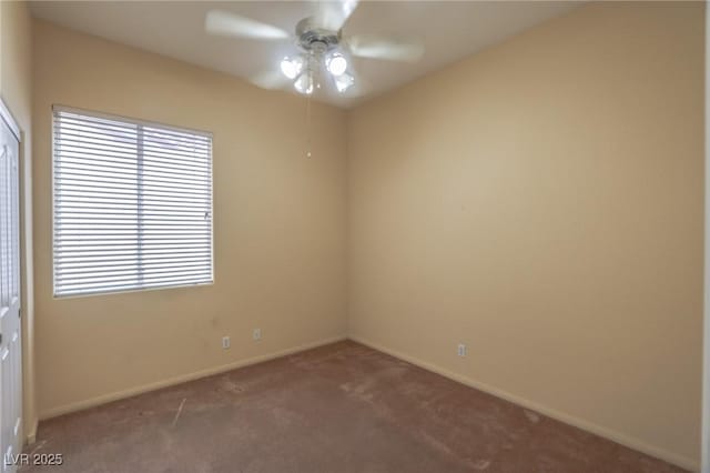 1174 Monogram Way, Las Vegas, NV 89123 - carpeted spare room featuring a ceiling fan and baseboards