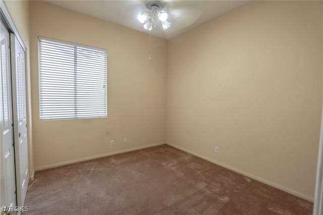 1174 Monogram Way, Las Vegas, NV 89123 - carpeted empty room with a ceiling fan and baseboards