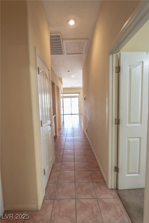 1174 Monogram Way, Las Vegas, NV 89123 - hall with light tile patterned floors and baseboards