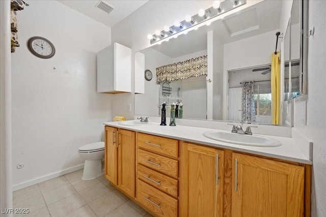 2117 Bay Thrush Way N, Las Vegas, NV 89084 - full bathroom with tile patterned floors and double vanity