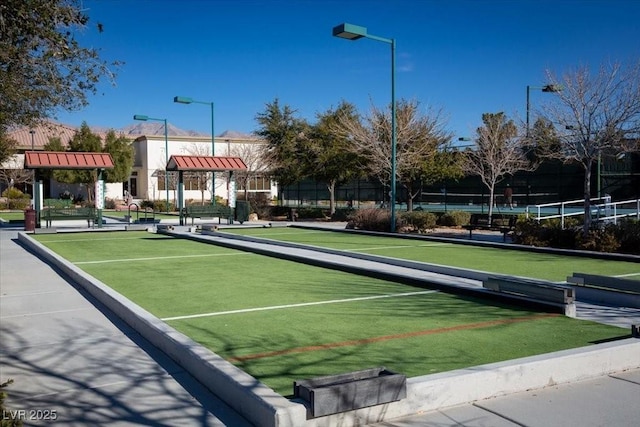 2117 Bay Thrush Way N, Las Vegas, NV 89084 - surrounding community with a bocce ball area