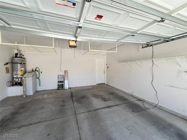 2117 Bay Thrush Way N, Las Vegas, NV 89084 - garage with secured water heater and a garage door opener