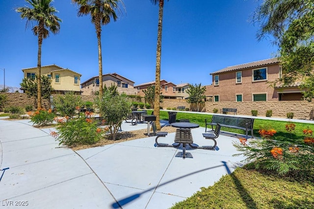 5606 Verde Valley Ct, North Las Vegas, NV 89081 - view of home's community with a patio area and a residential view